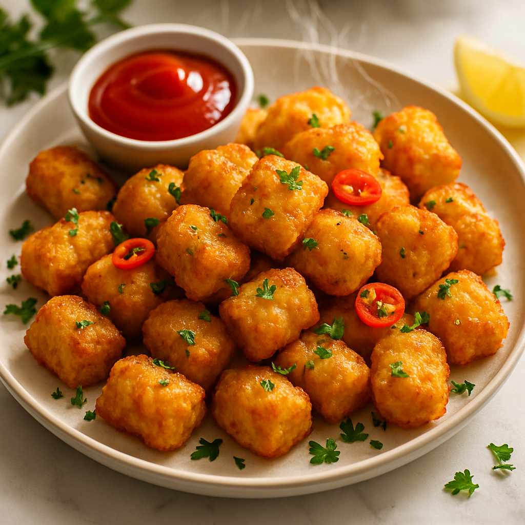Crispy Oven Baked Tater Tots
