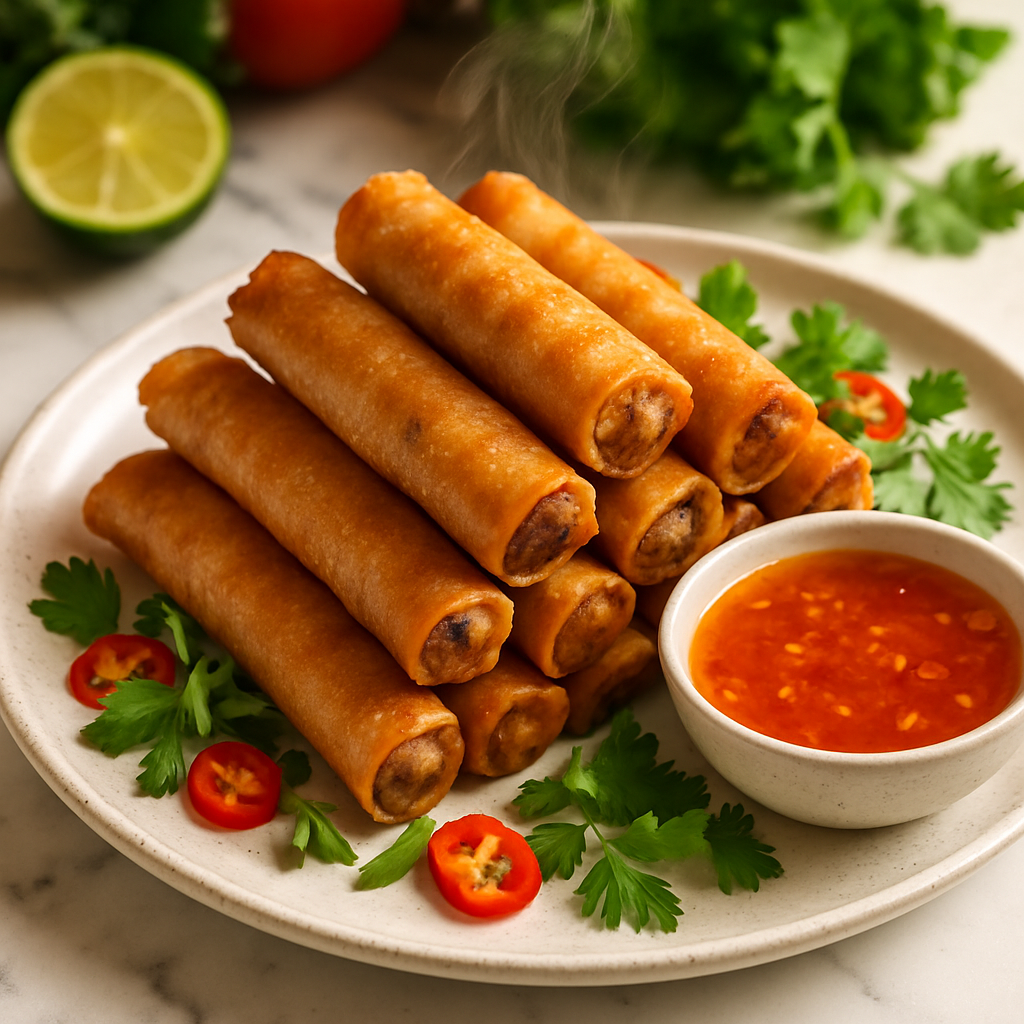 Crispy Pork Lumpia Shanghai