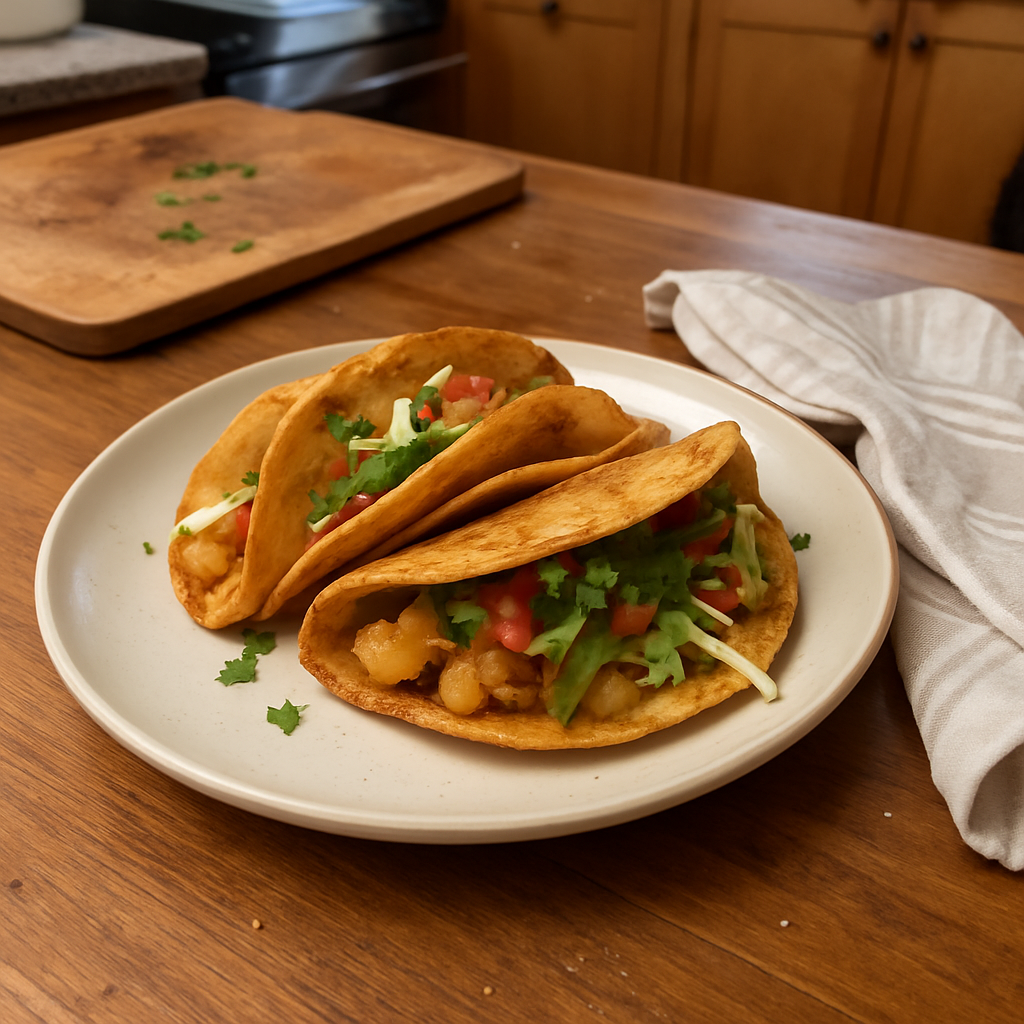 The Secret to the Crispy Potato Tacos You Never Knew You Needed