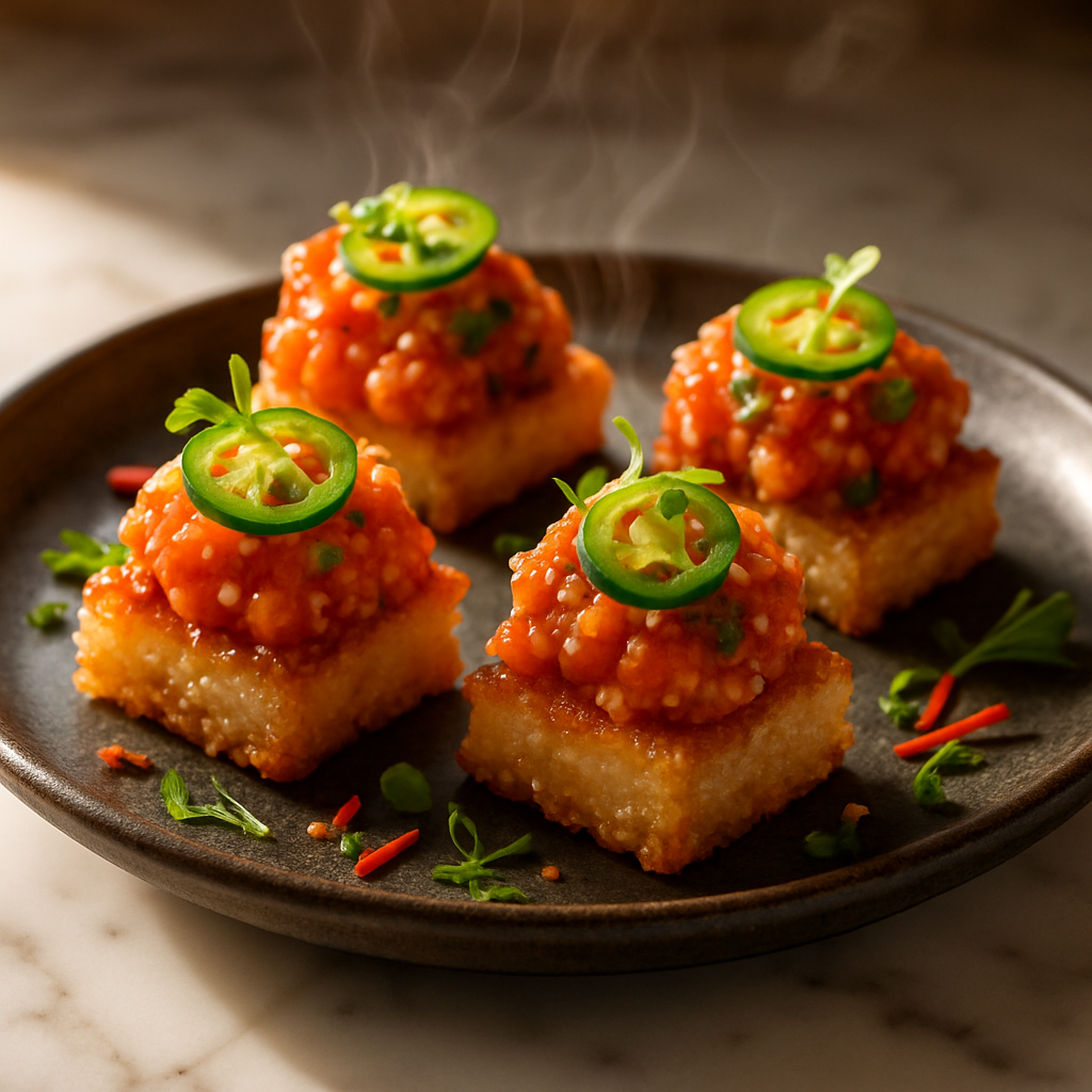 Crispy Rice Spicy Tuna Bites
