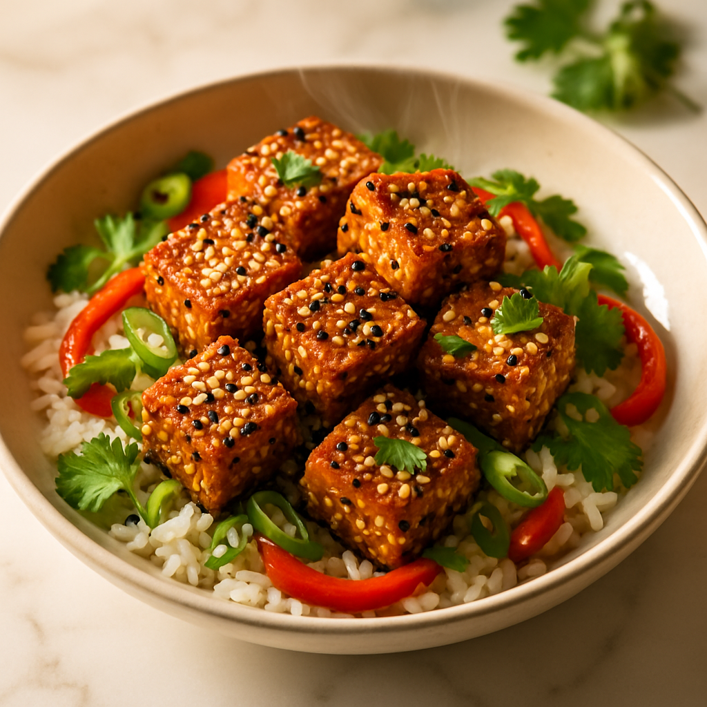 Crispy Sesame Tofu
