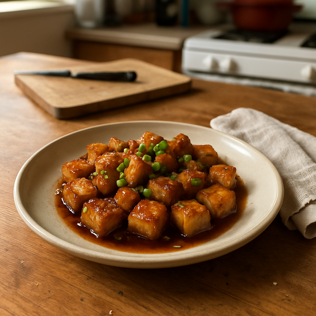 The Crispy Tofu with Honey-Soy Glaze That Will Change Your Dinner Game