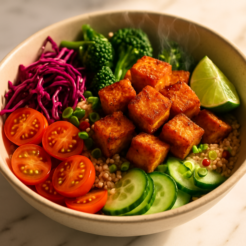 Crispy Tofu Power Bowl