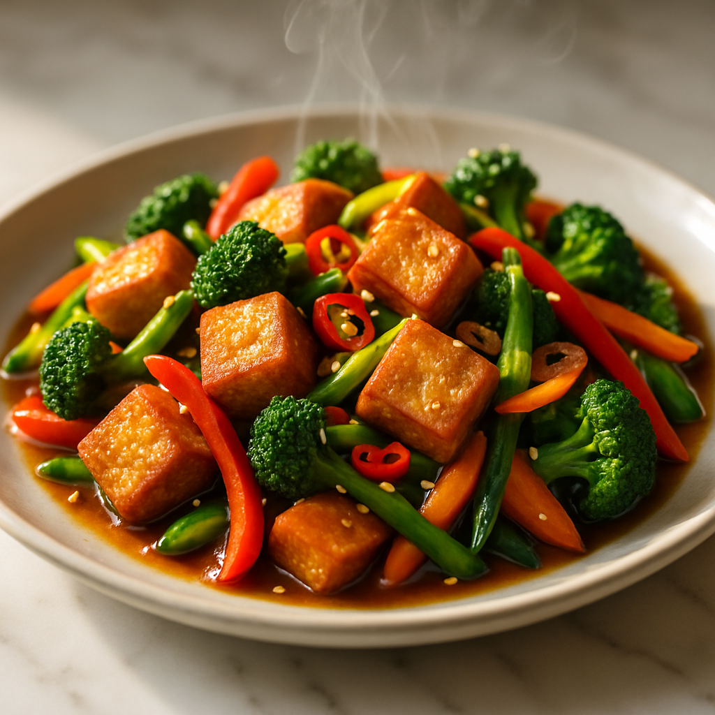Crispy Tofu Stir Fry