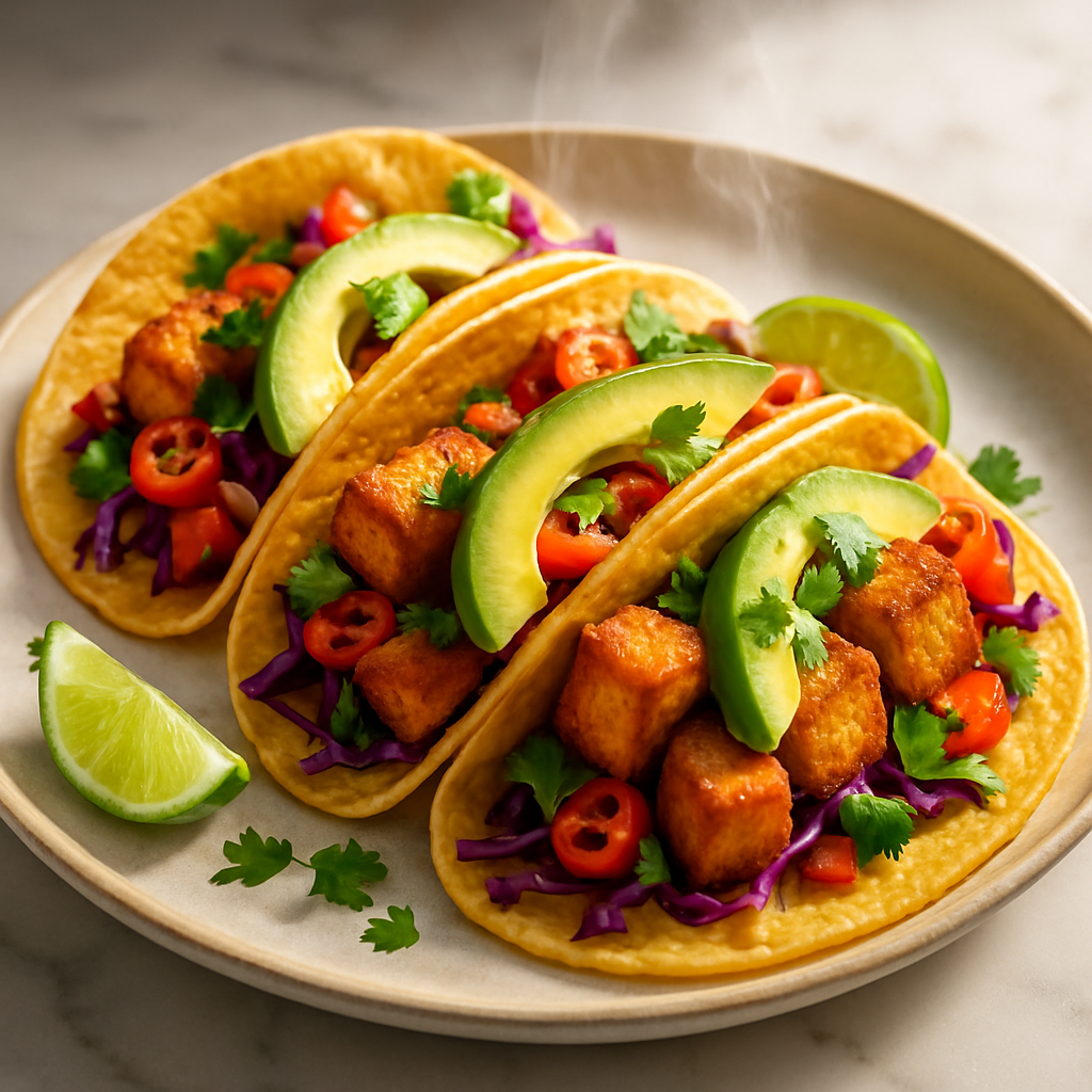 Crispy Tofu Tacos