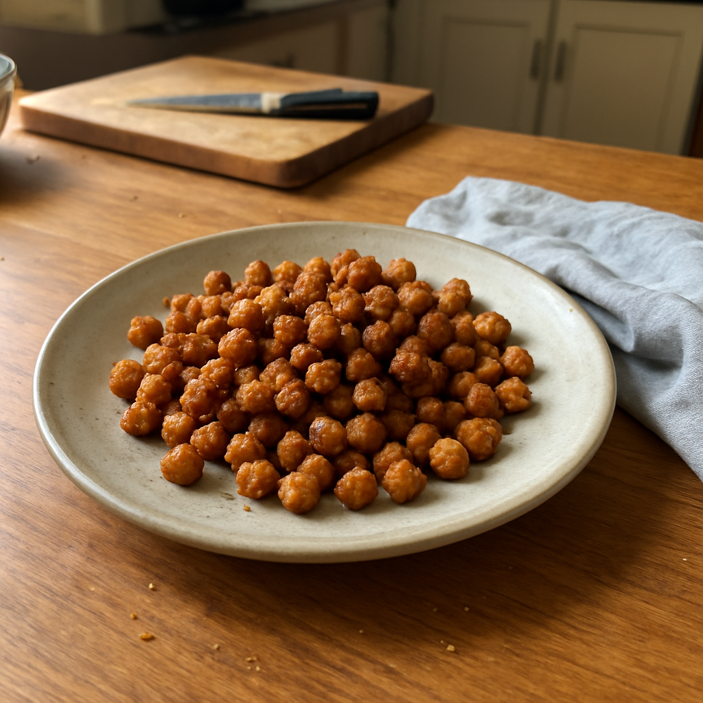 This Crunchy Air Fryer Chickpea Snack Will Change Your Munching Game