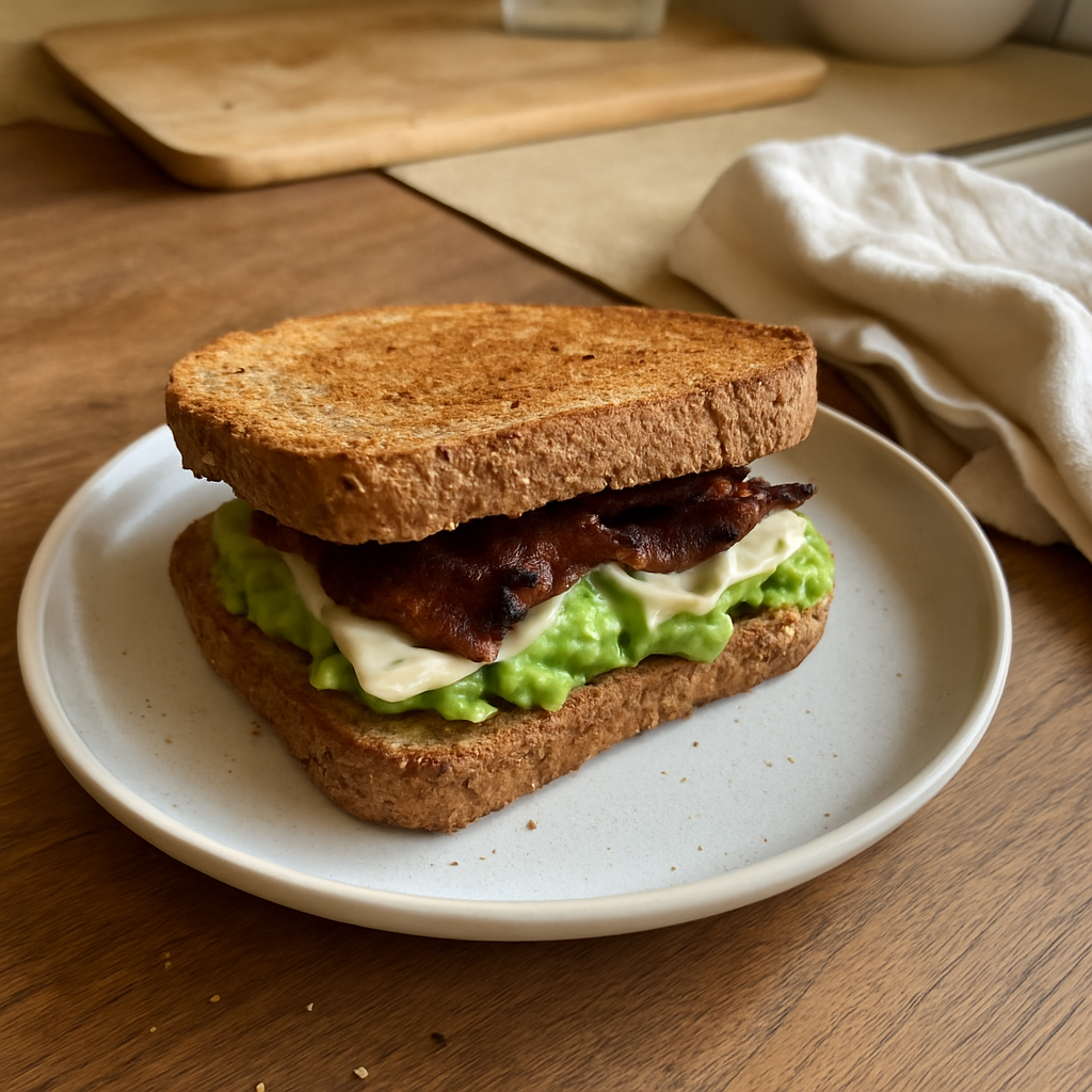 The Crunchy, Creamy, Delightfully Different Avocado Toast Sandwich