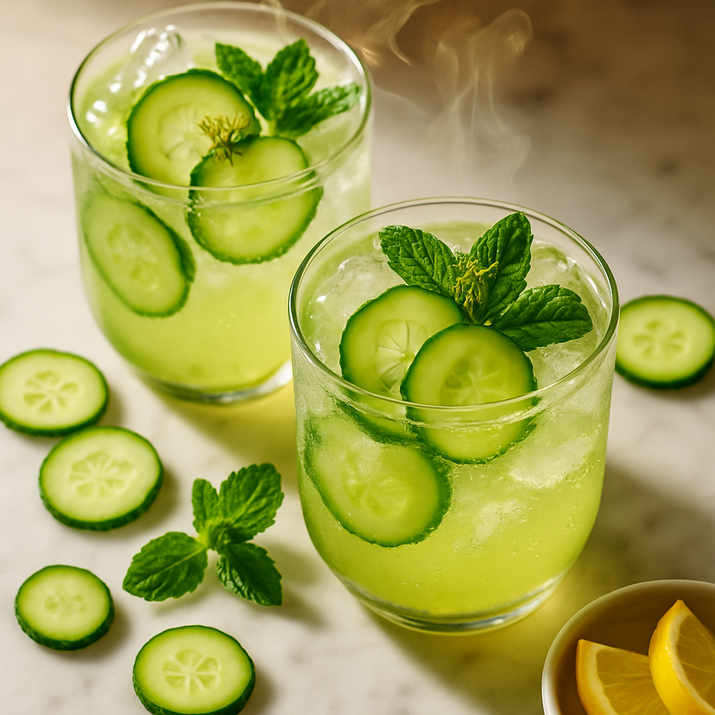 Cucumber Mint Fizz