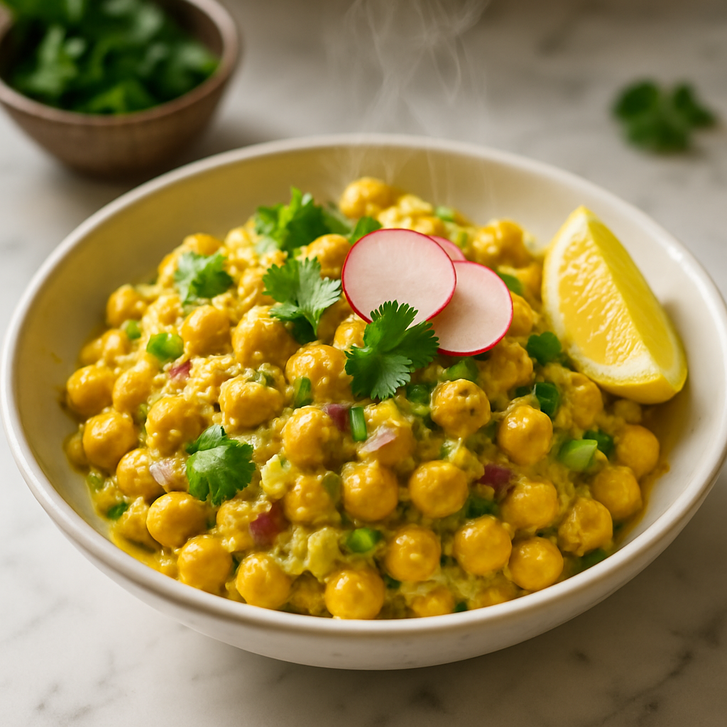 Curry Chickpea Salad