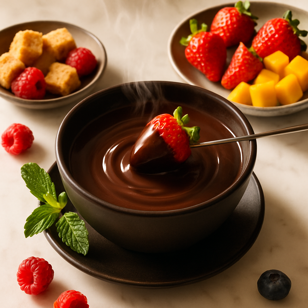 Dark Chocolate Fondue