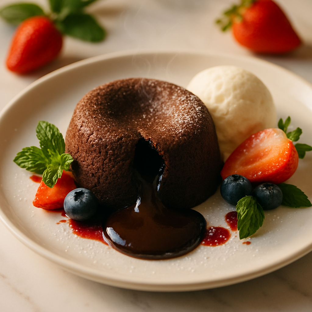 Dark Chocolate Lava Cake