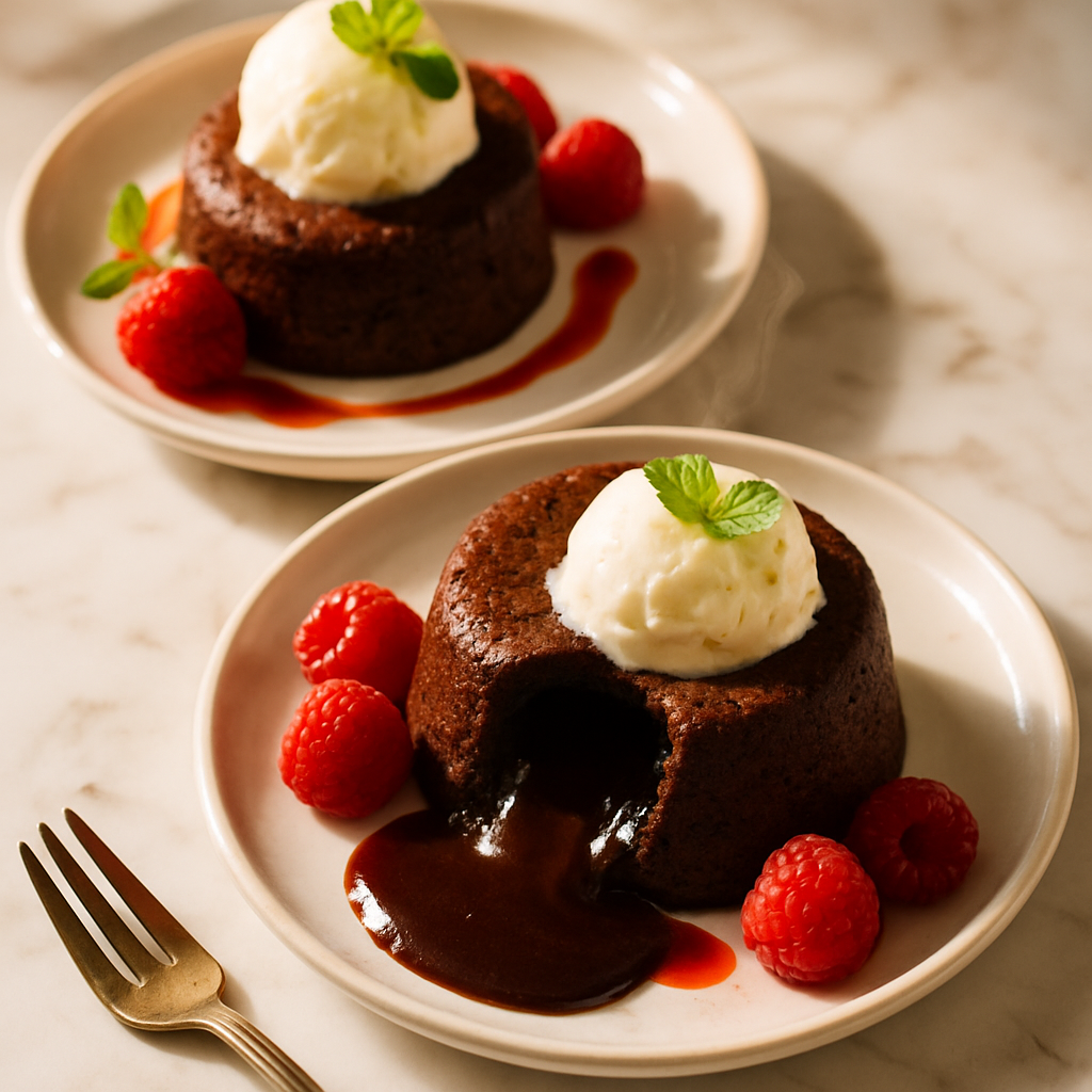 Decadent Chocolate Lava Cakes