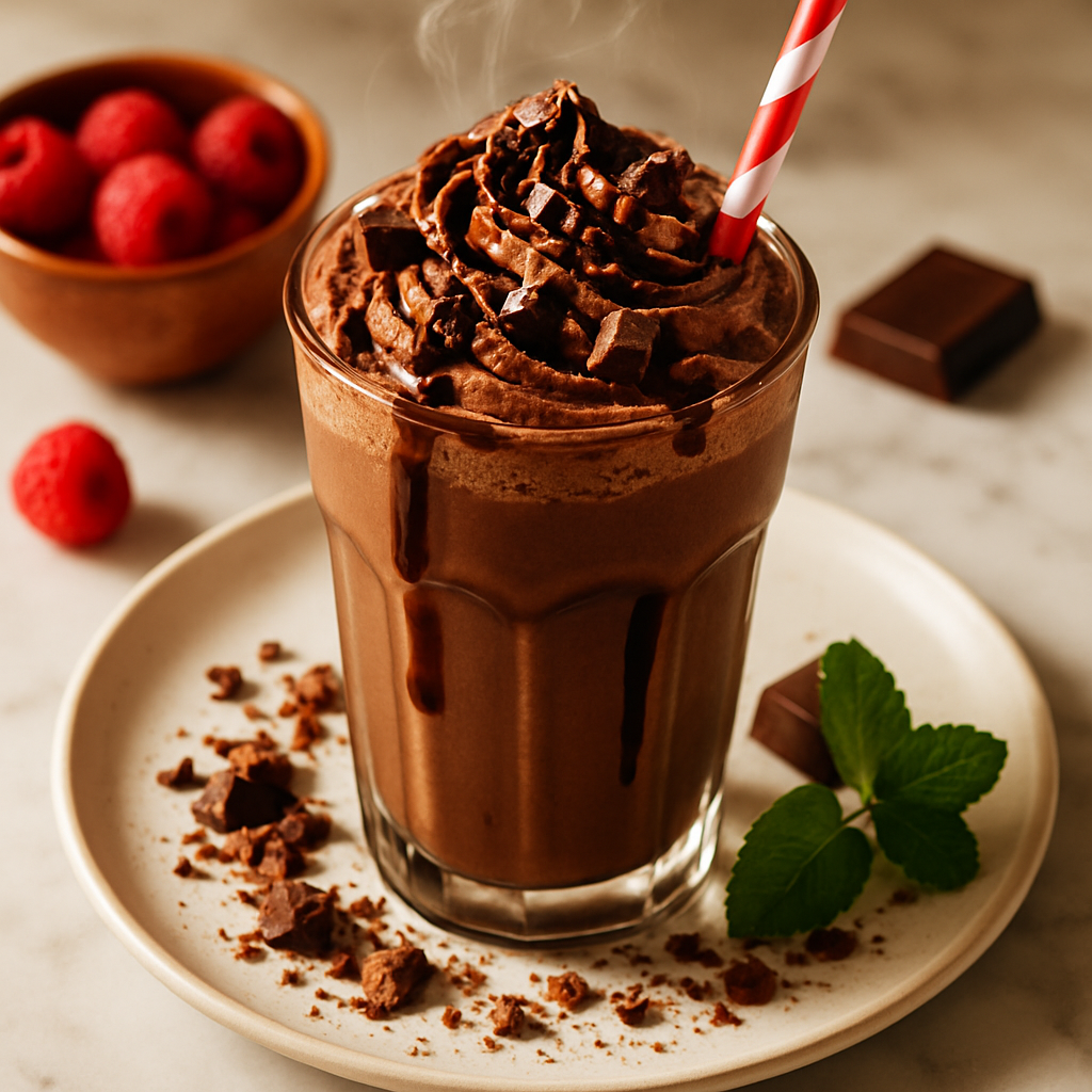 Double Chocolate Milkshake