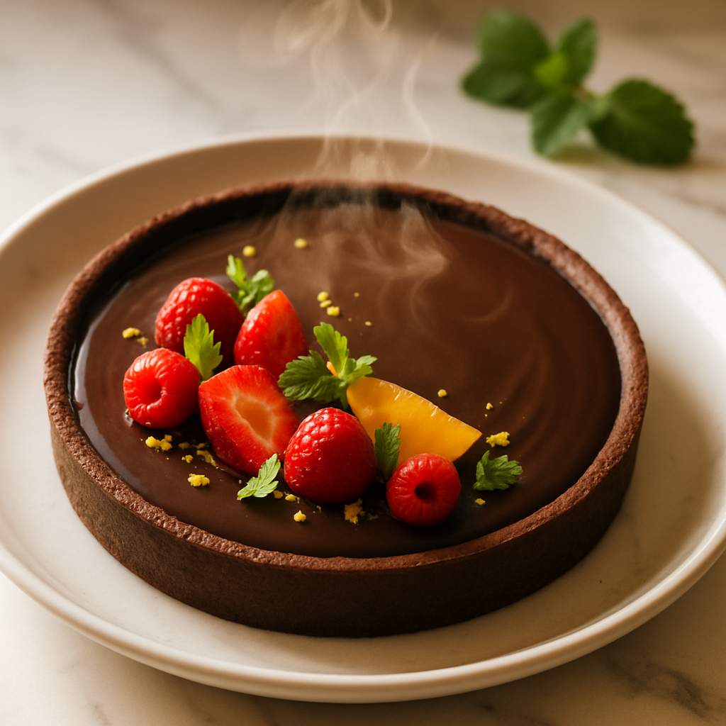 Dubai Chocolate Tart