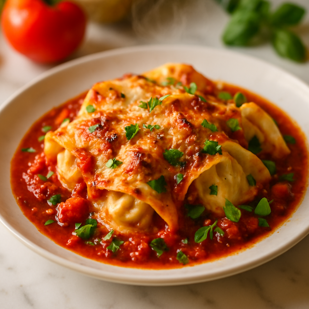 Dumpling Lasagna
