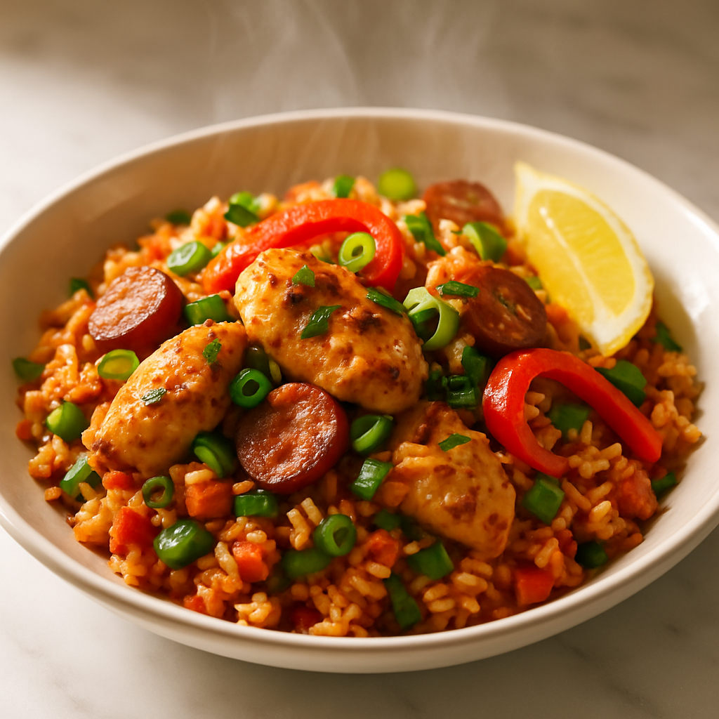 Easy Chicken Jambalaya