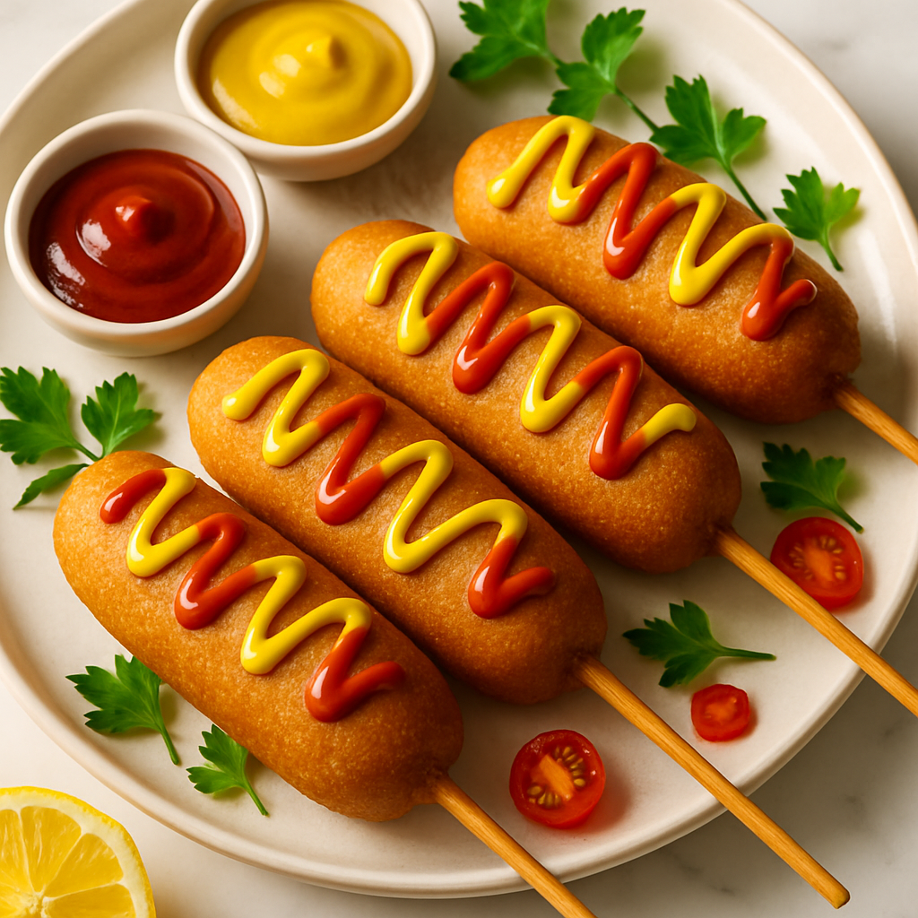 Easy Homemade Corn Dogs