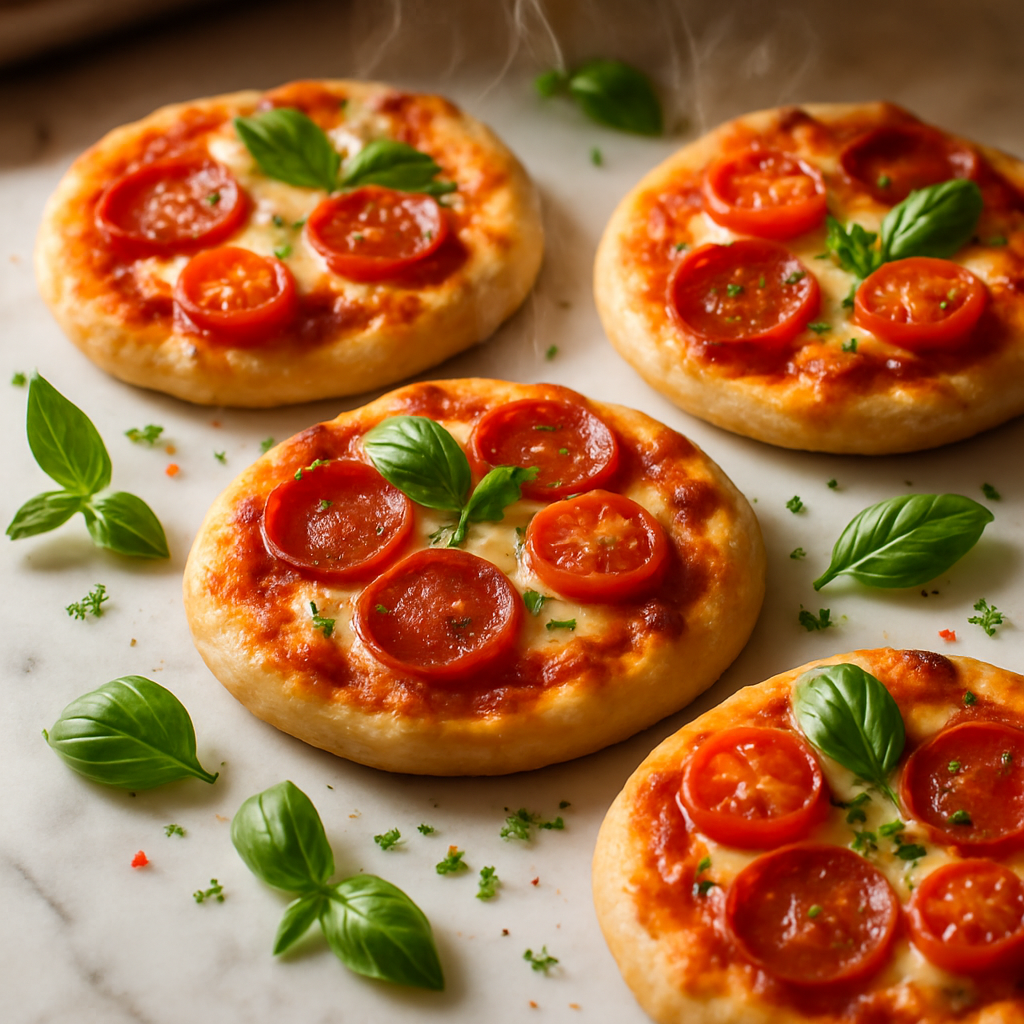 Easy Mini Pizzas