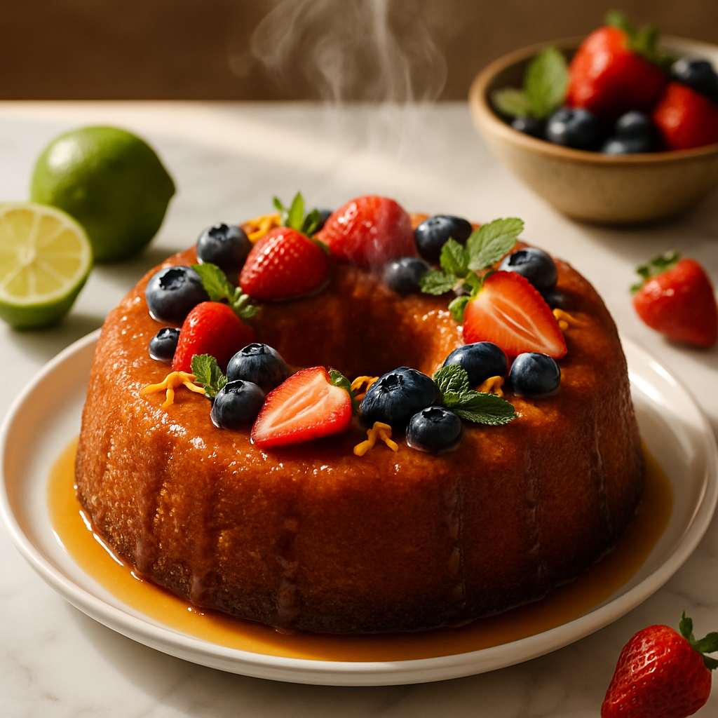 Easy Rum Cake