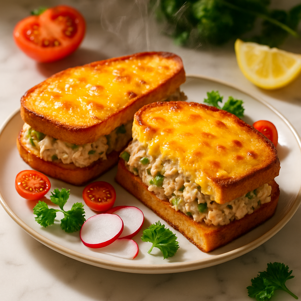 Easy Tuna Melt Sandwiches