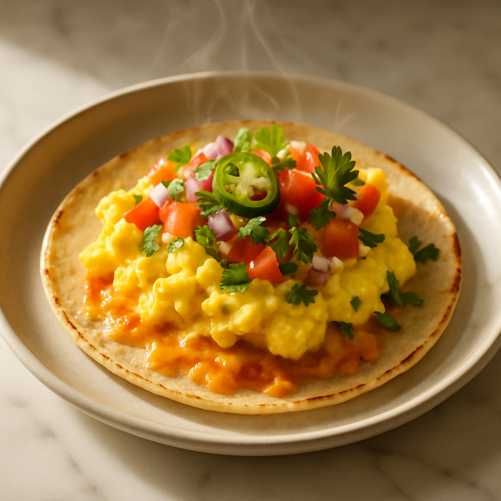 Egg Cheese Breakfast Taco