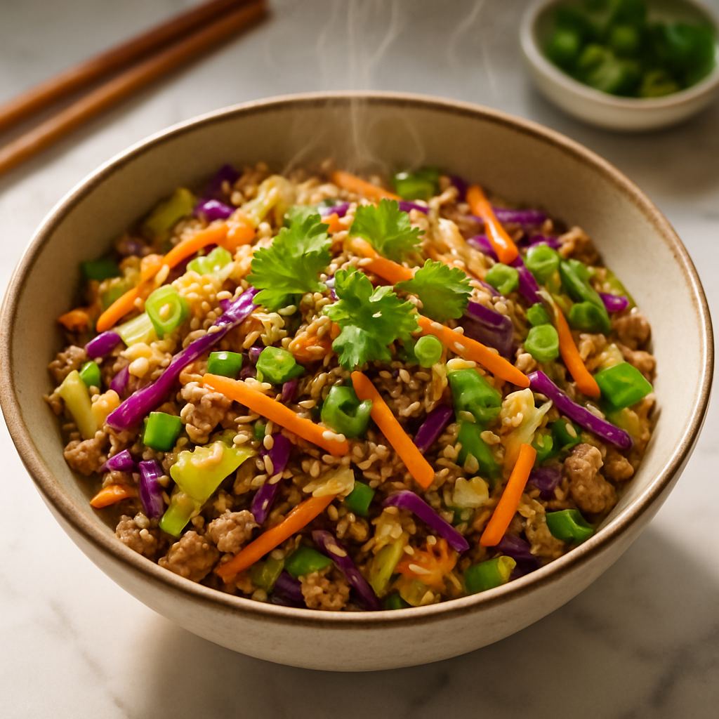 Egg Roll in a Bowl