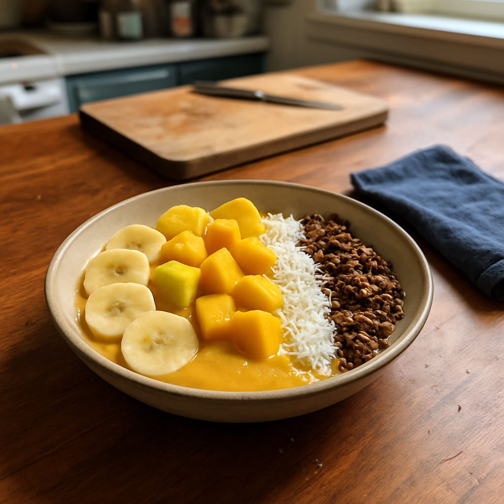 The Energizing Tropical Smoothie Bowl That Will Brighten Your Morning