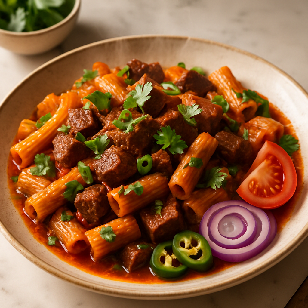 Ethiopian Pasta Tibs