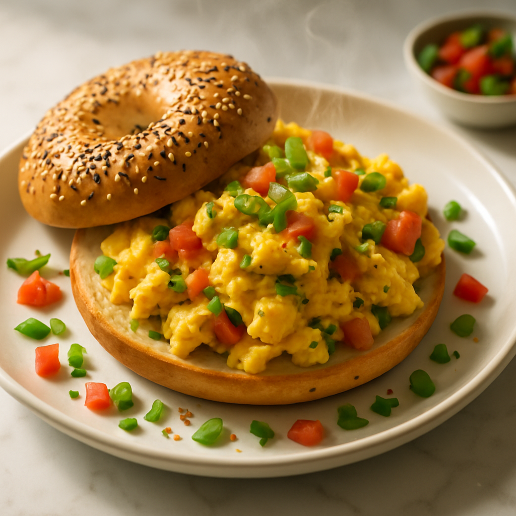 Everything Bagel Scramble