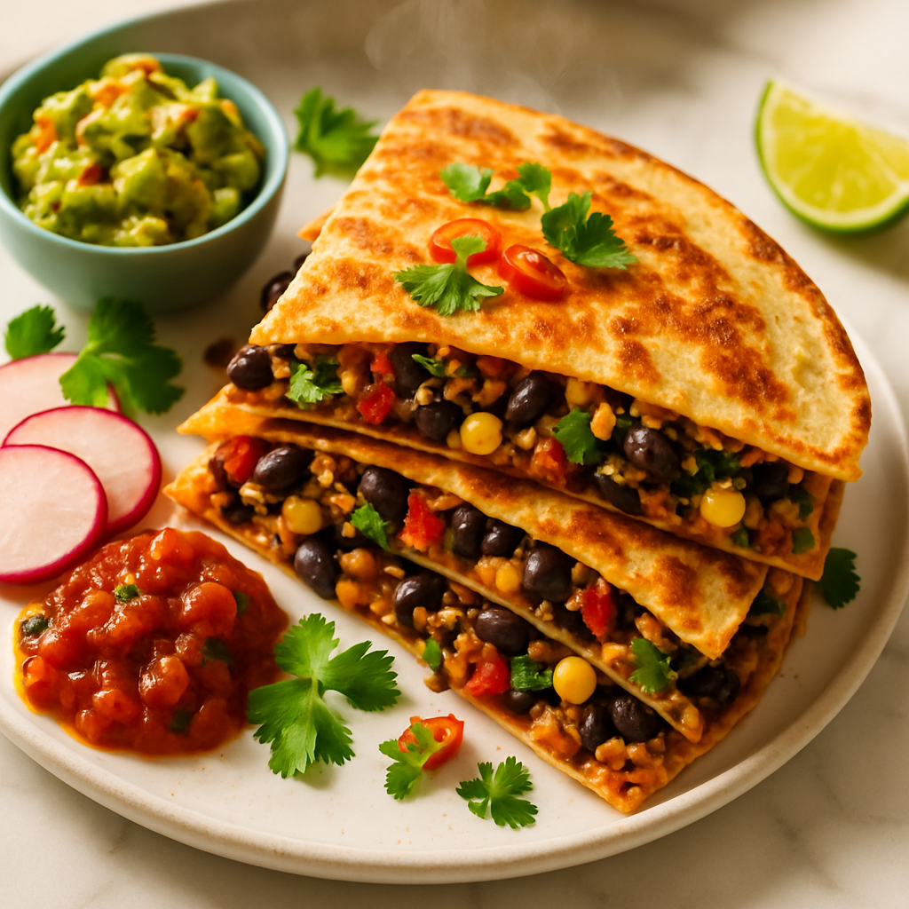 Fiesta Quinoa Quesadilla