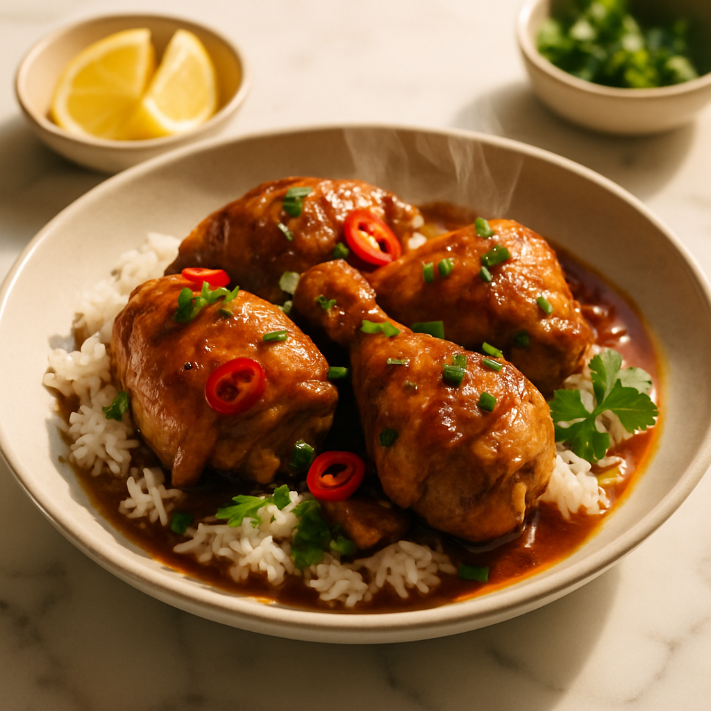 Filipino Chicken Adobo