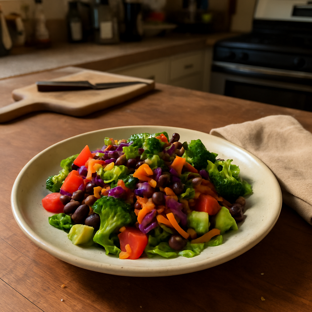 The Flavor-Loaded Rainbow Salad That Will Transform Your Lunch Hour