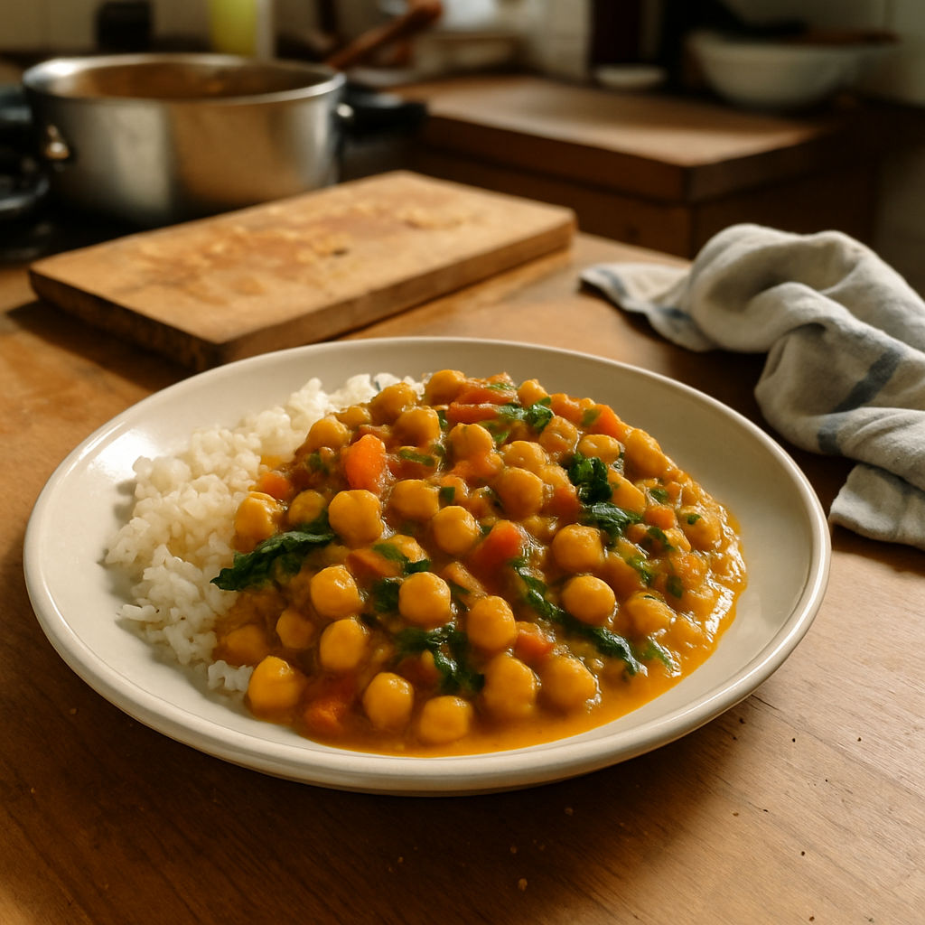 The Flavor-Packed Chickpea Curry That Will Make You Forget Meat