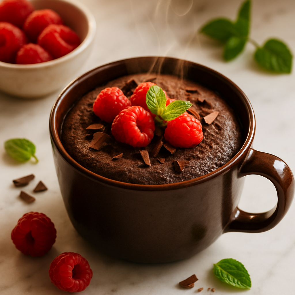 Flourless Chocolate Mug Cake
