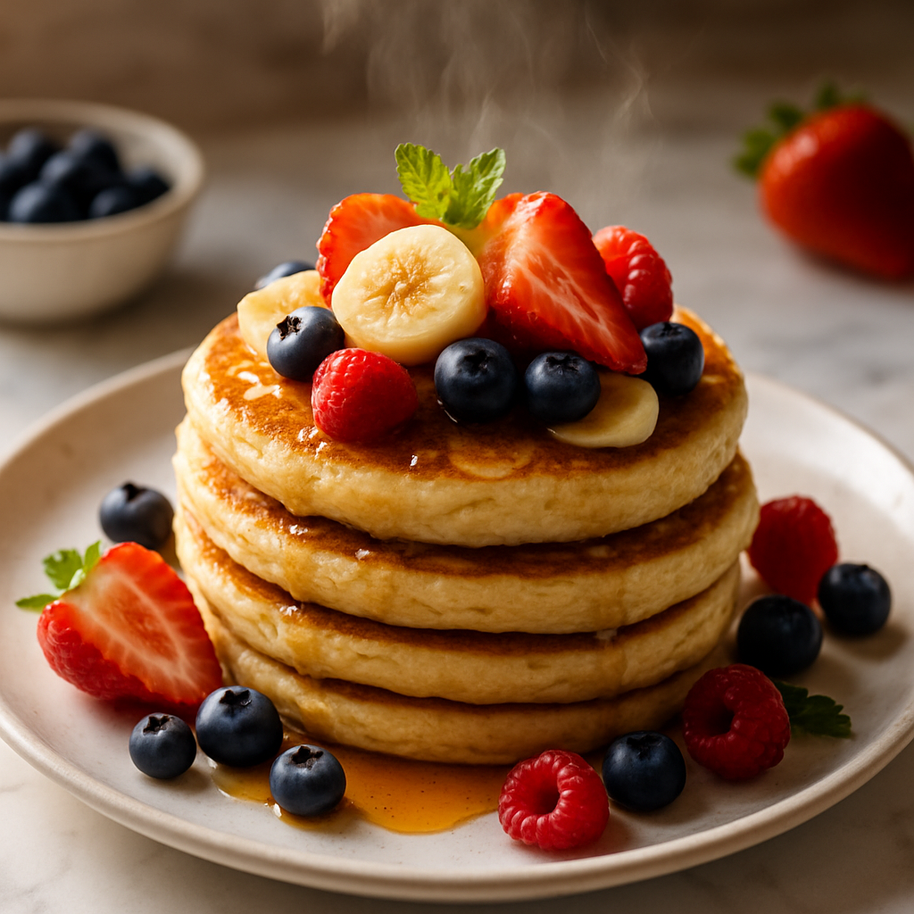 Fluffy Vegan Pancakes
