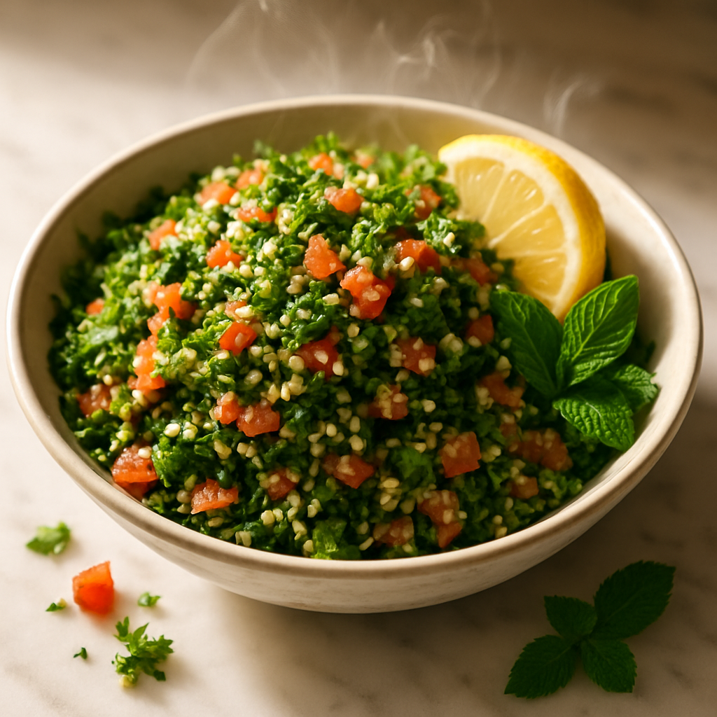 Fresh Lebanese Tabbouleh