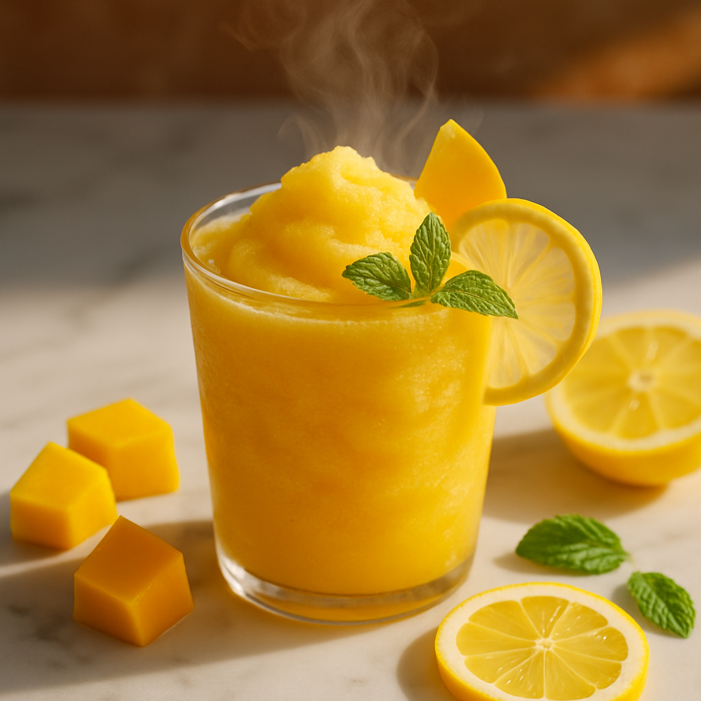Frozen Mango Lemonade