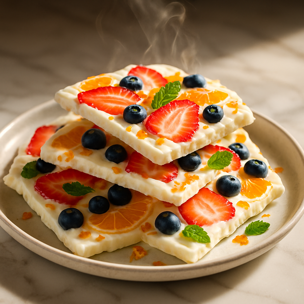Frozen Yogurt Bark
