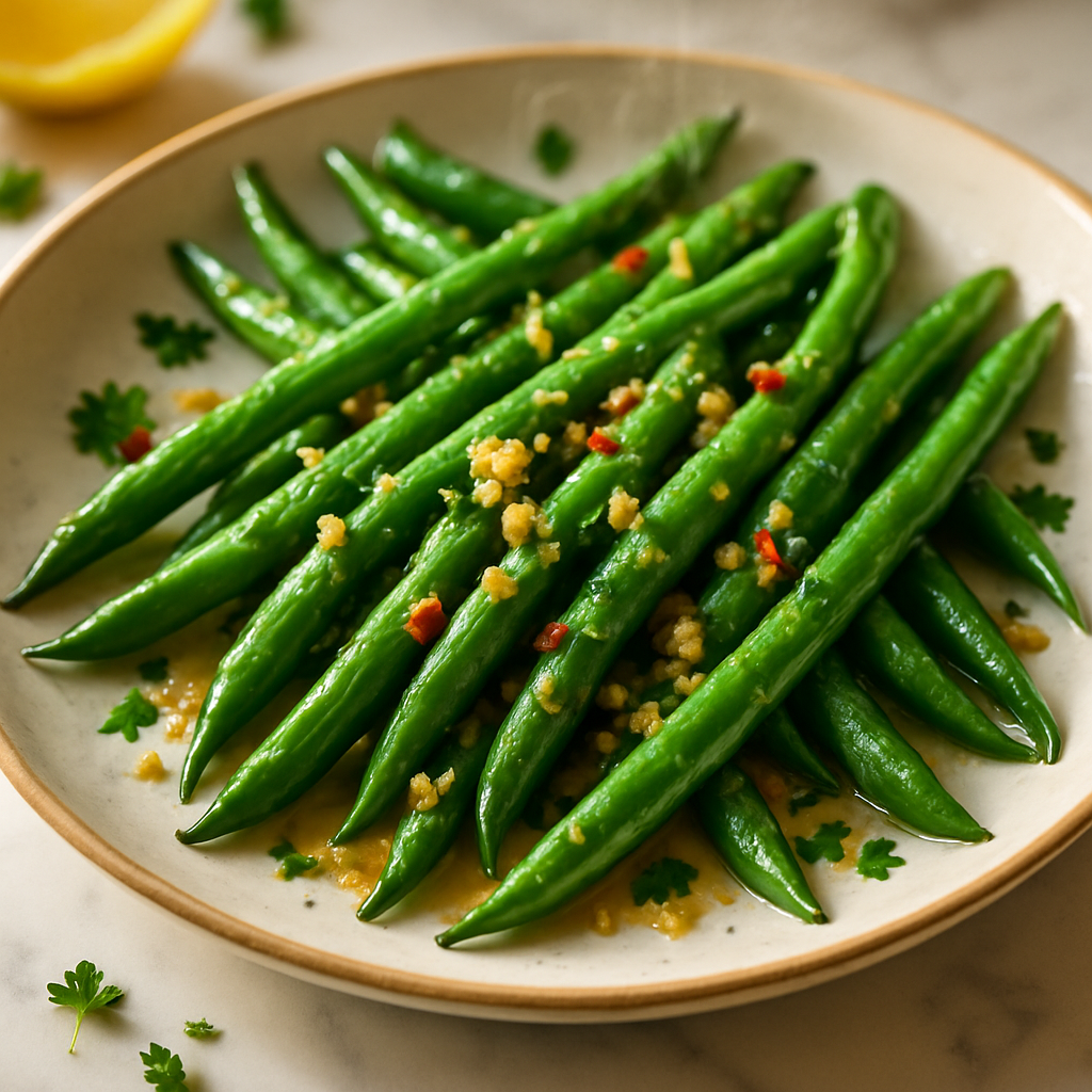 Garlic Butter Green Beans