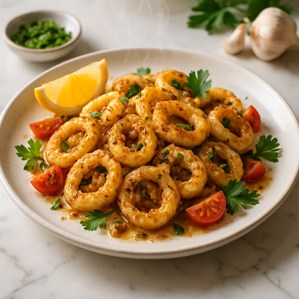 Garlic Calamari