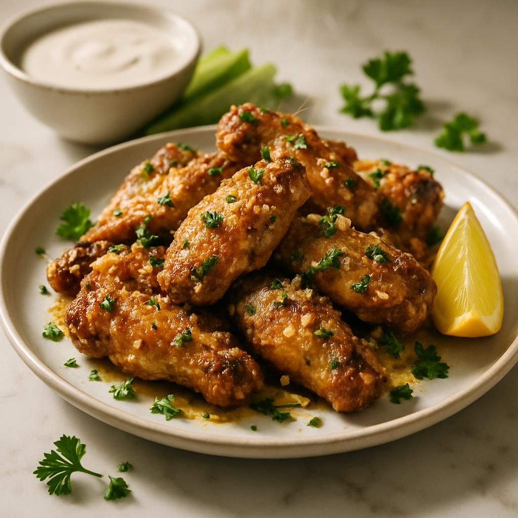 Garlic Parmesan Wings