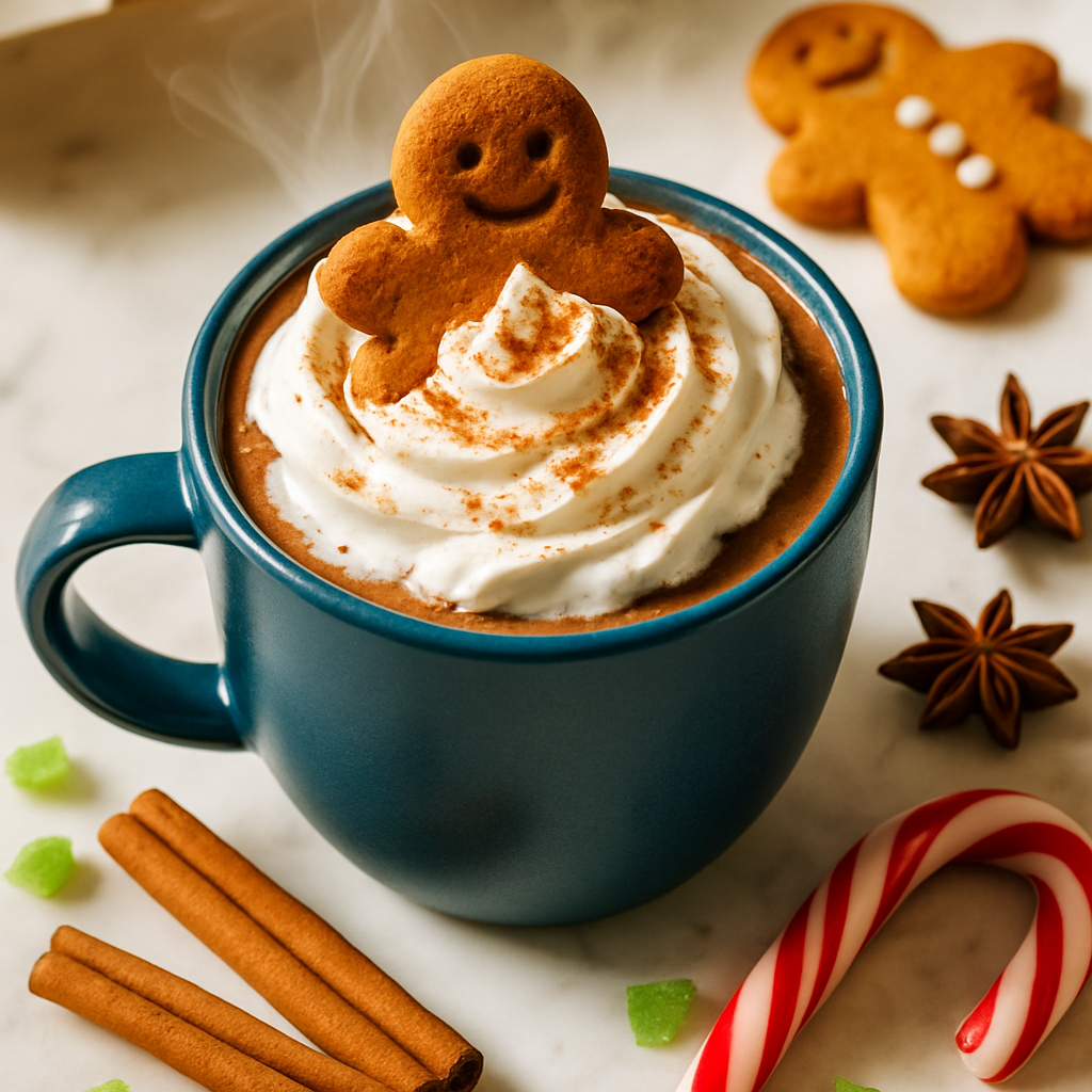 Gingerbread Hot Chocolate