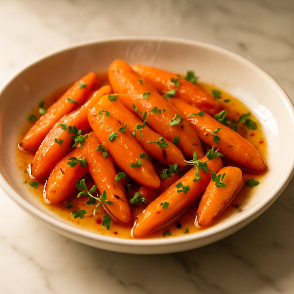 Glazed Carrots Microwave