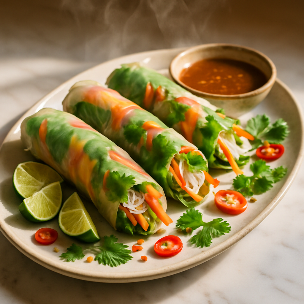 Goi Cuon Vietnamese Salad Rolls