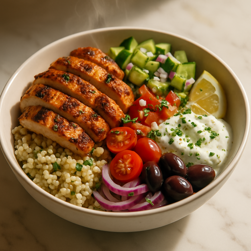 Greek Chicken Bowl
