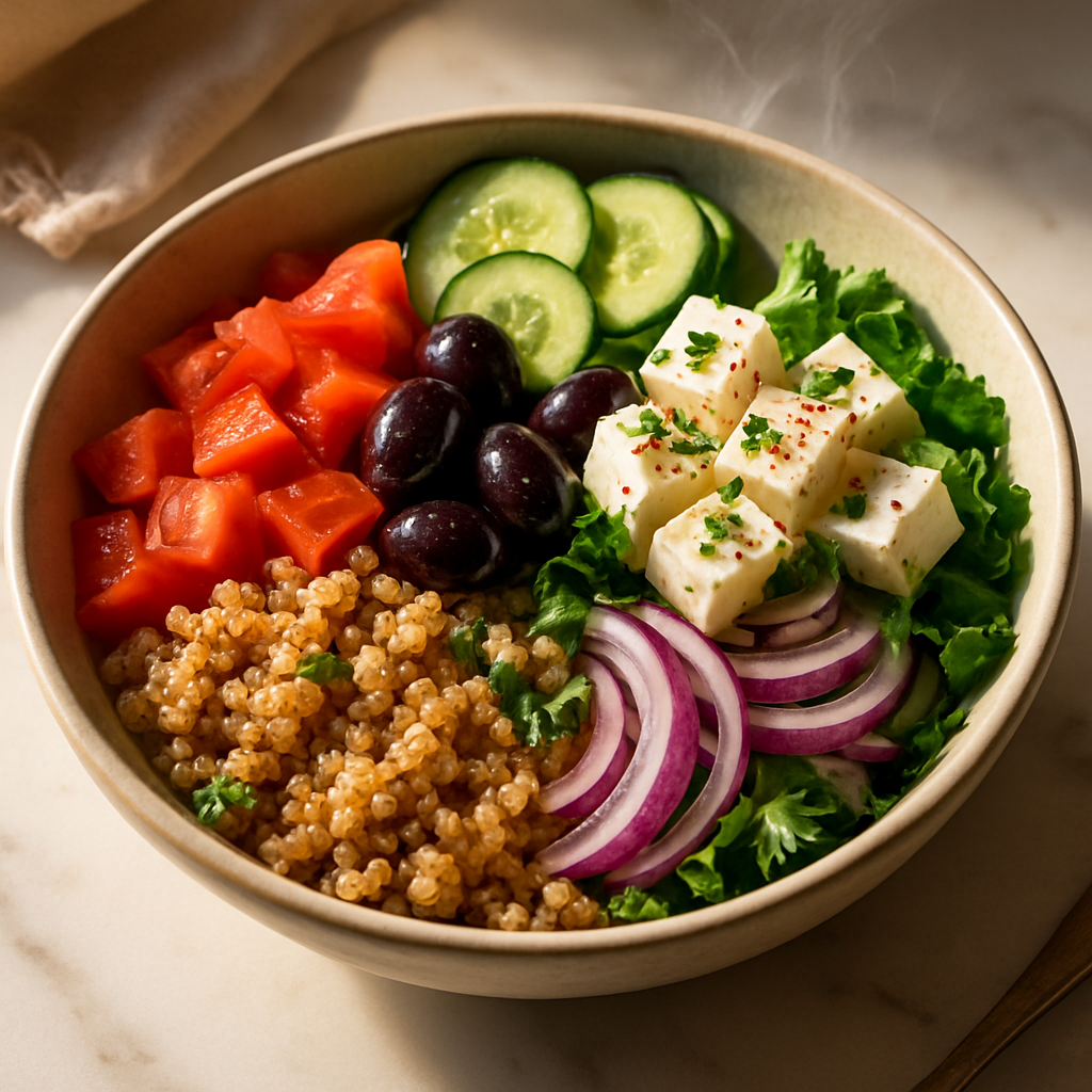 Greek Quinoa Bowl