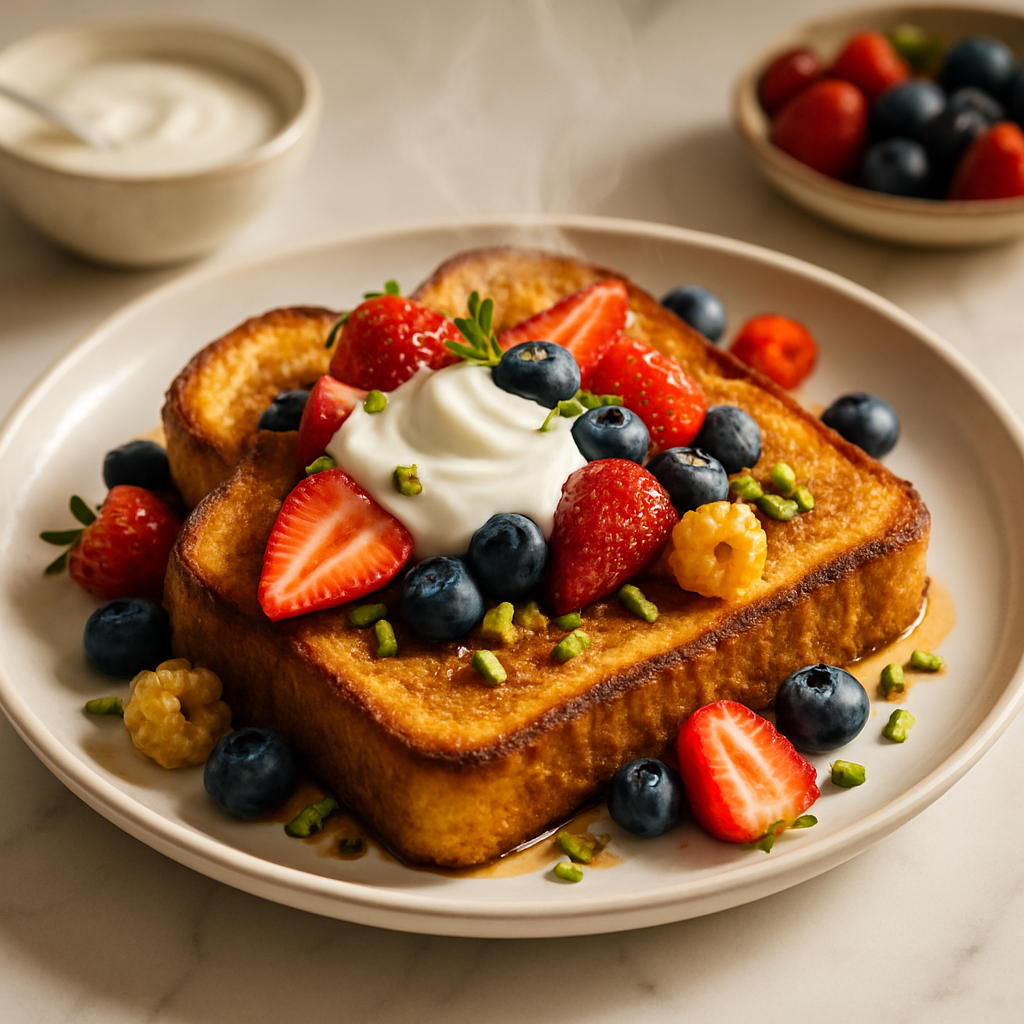 Greek Yogurt Protein French Toast