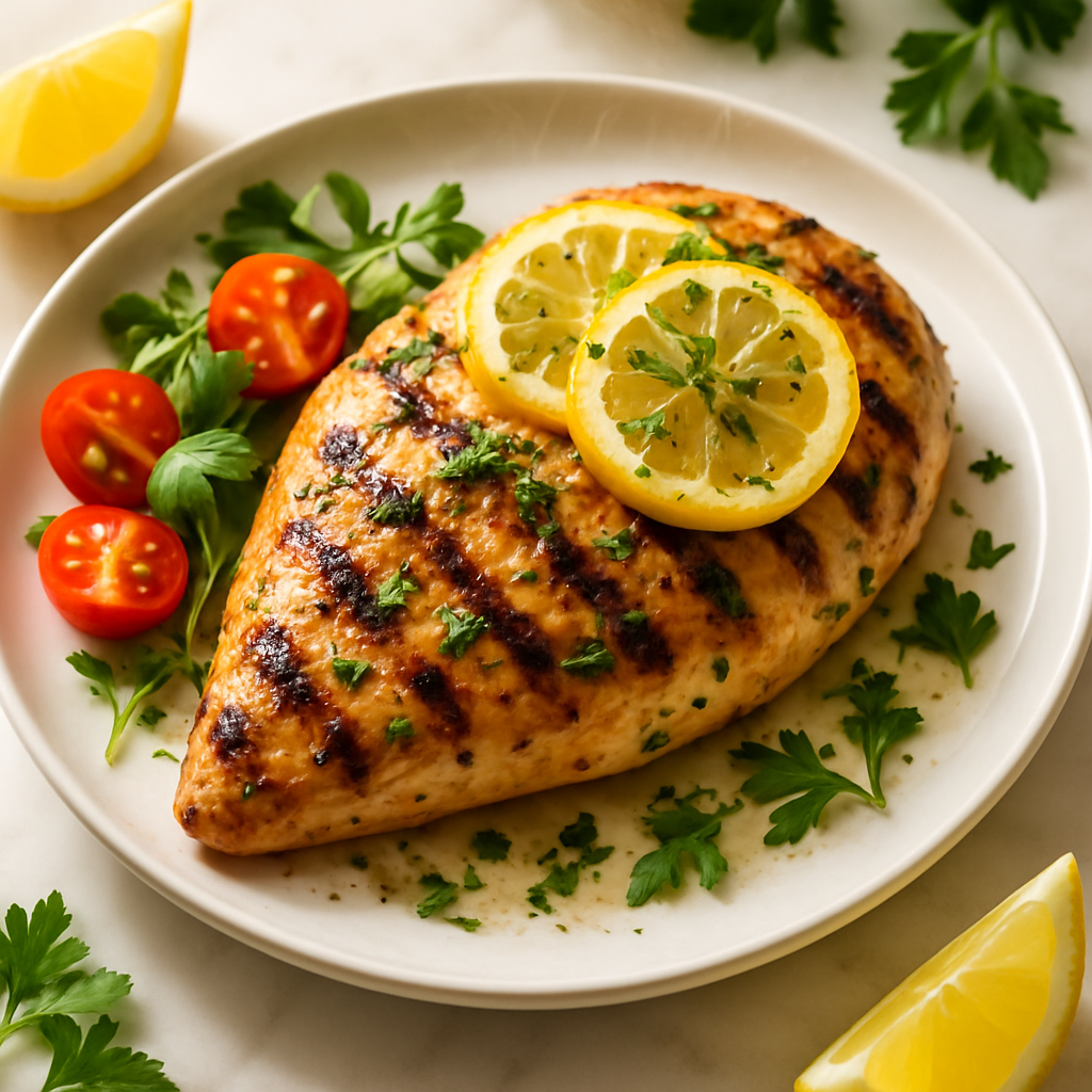 Grilled Lemon Herb Chicken Breast