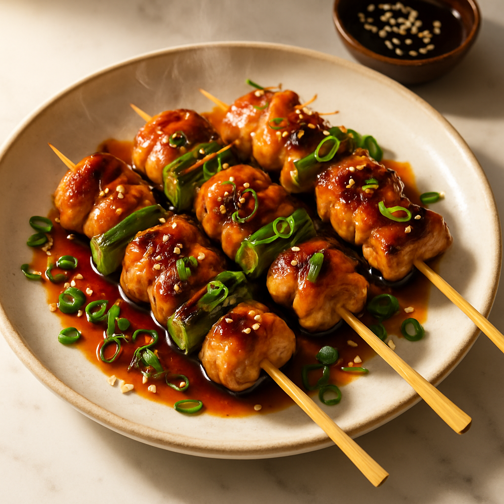 Grilled Yakitori Skewers