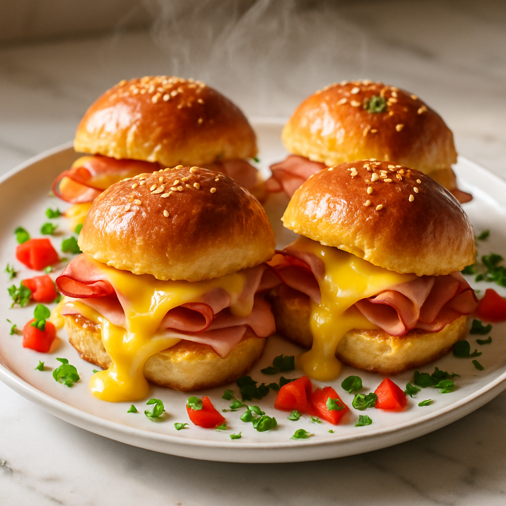 Ham Cheese Breakfast Sliders